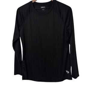 BALEAF BLACK WOMEN LONG SLEEVE SIZE MEDIUM SWIMMING/ACTIVEWEAR TOP UPF 50+